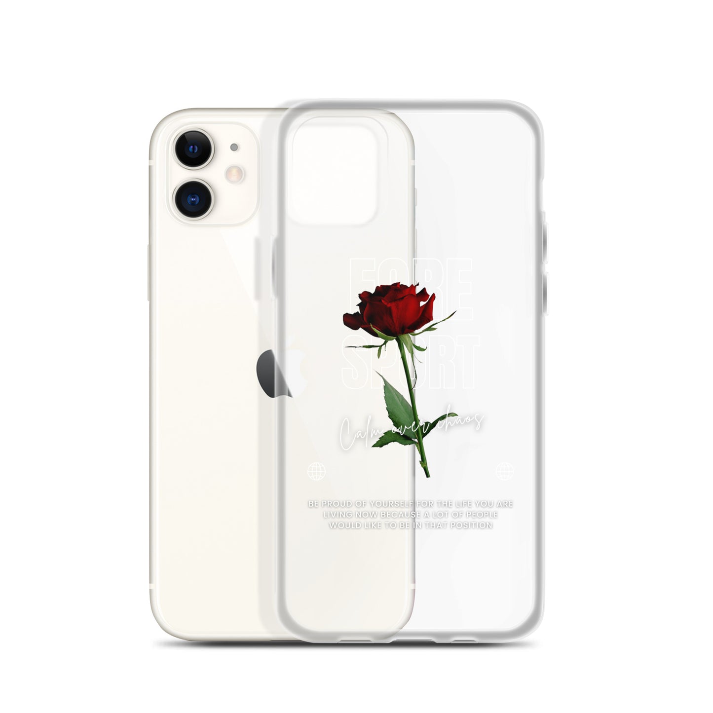 Fore Sport Rose Clear Case for iPhone®