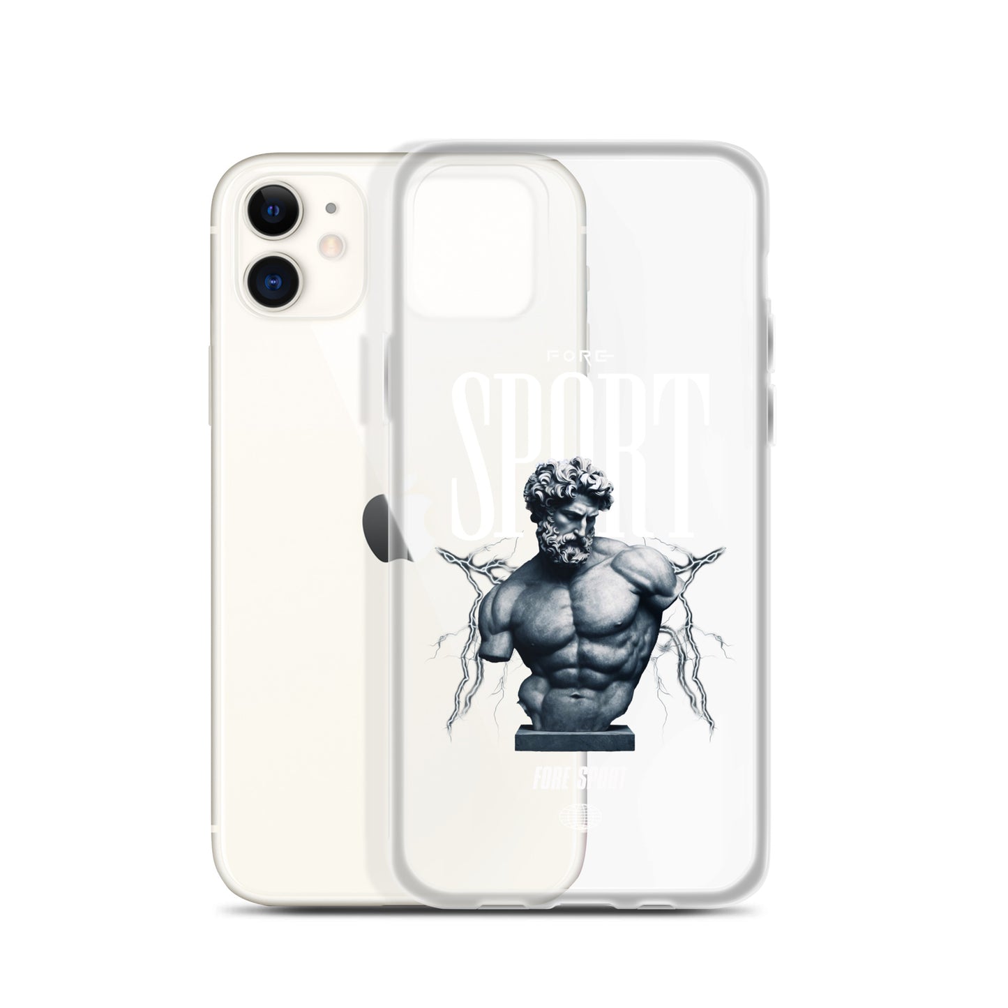 Fore Sport Greek Clear Case for iPhone®