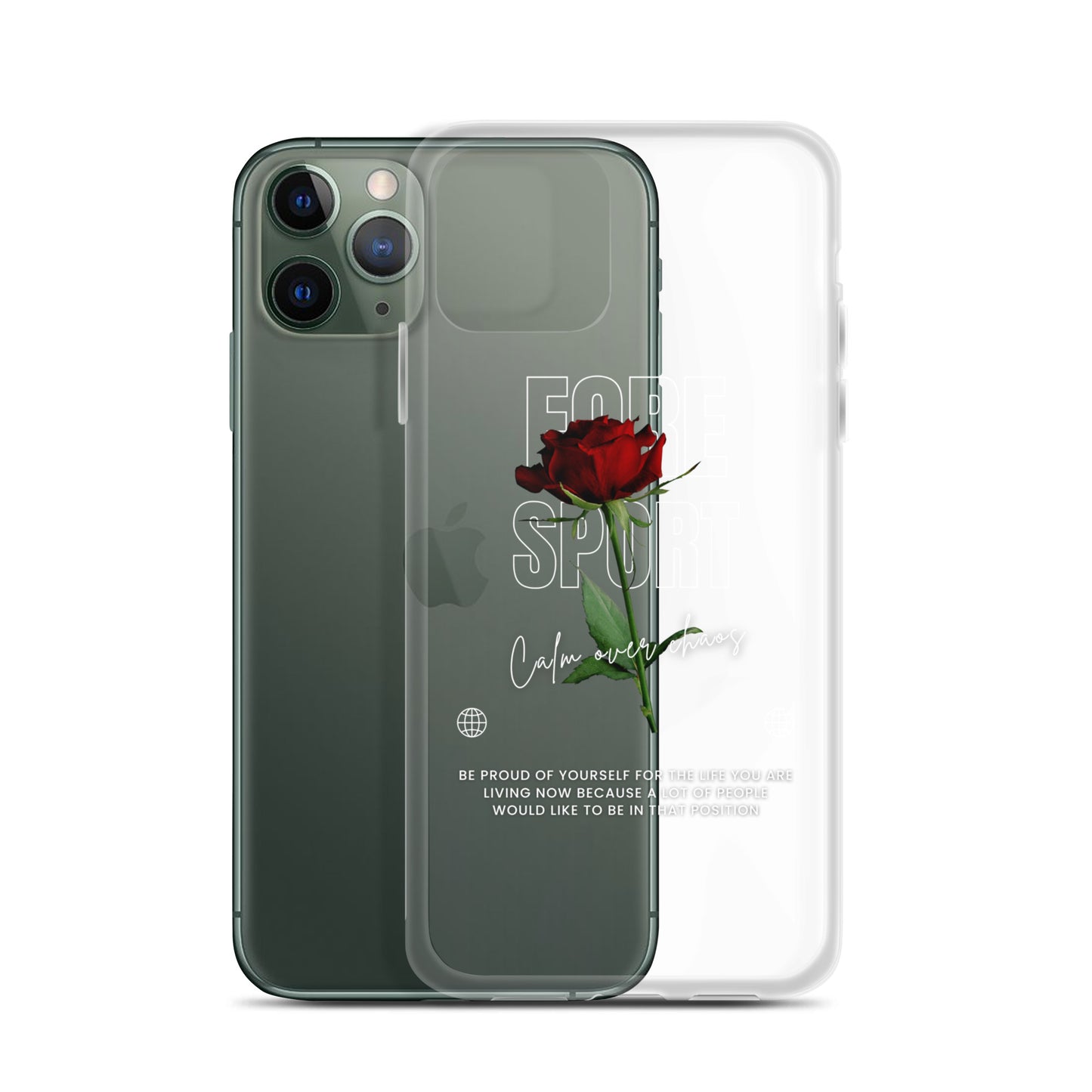 Fore Sport Rose Clear Case for iPhone®