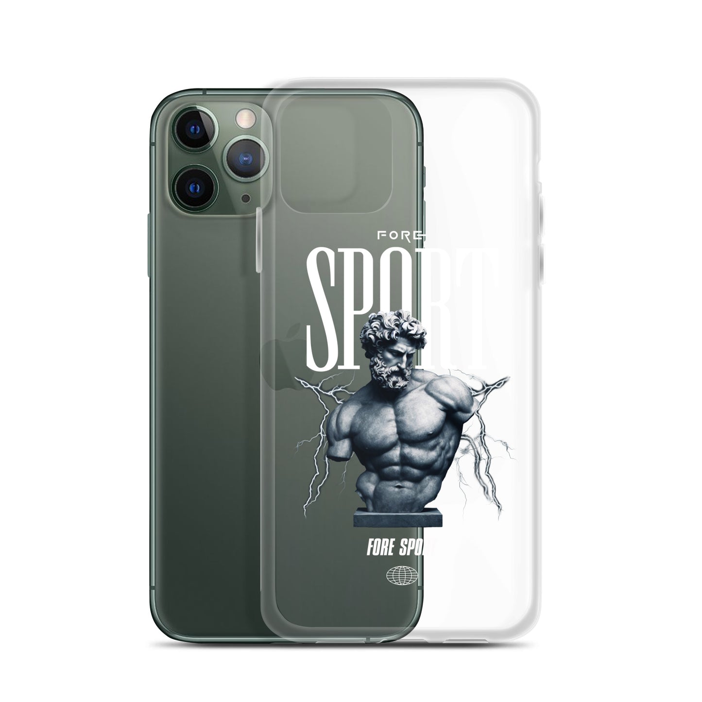 Fore Sport Greek Clear Case for iPhone®