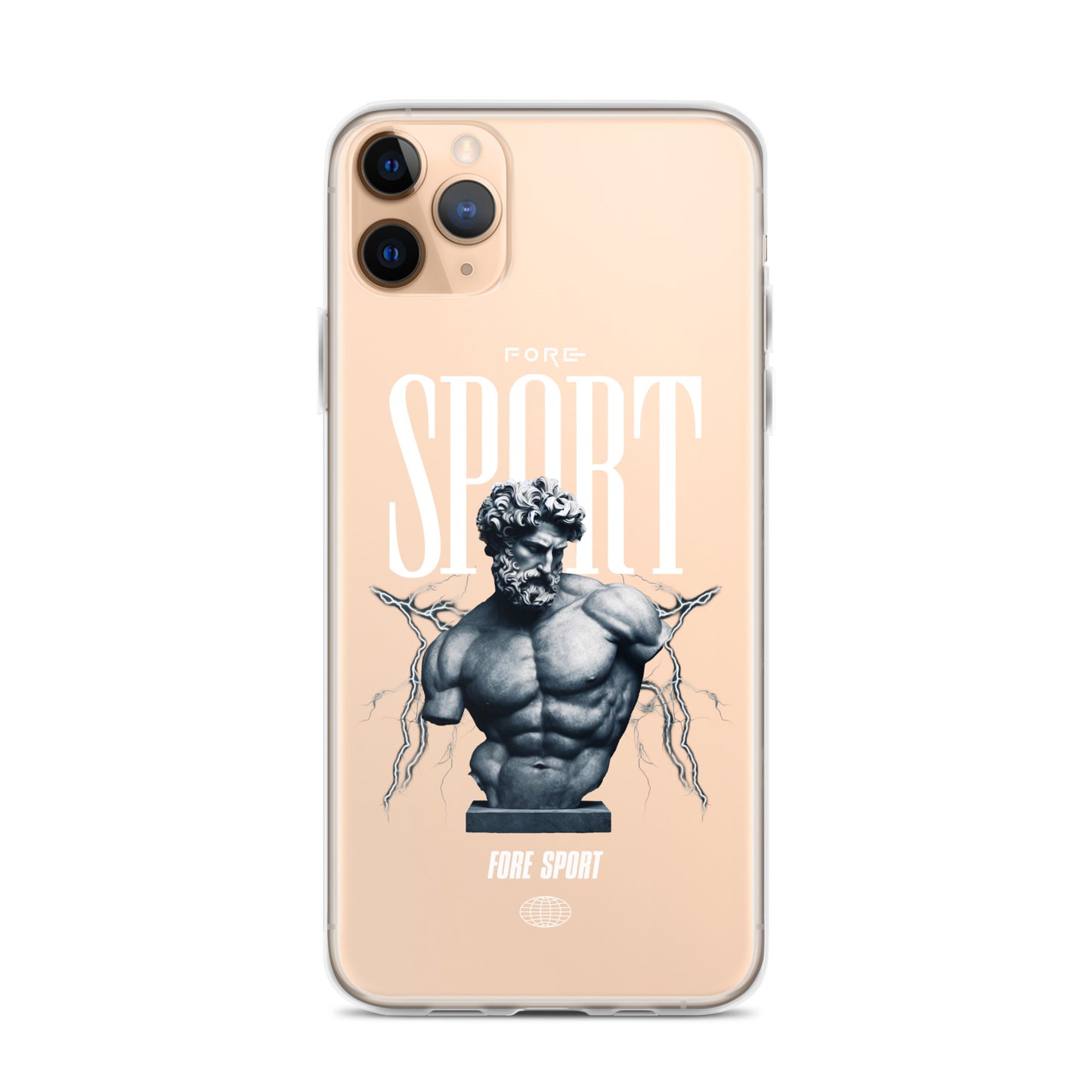 Fore Sport Greek Clear Case for iPhone®