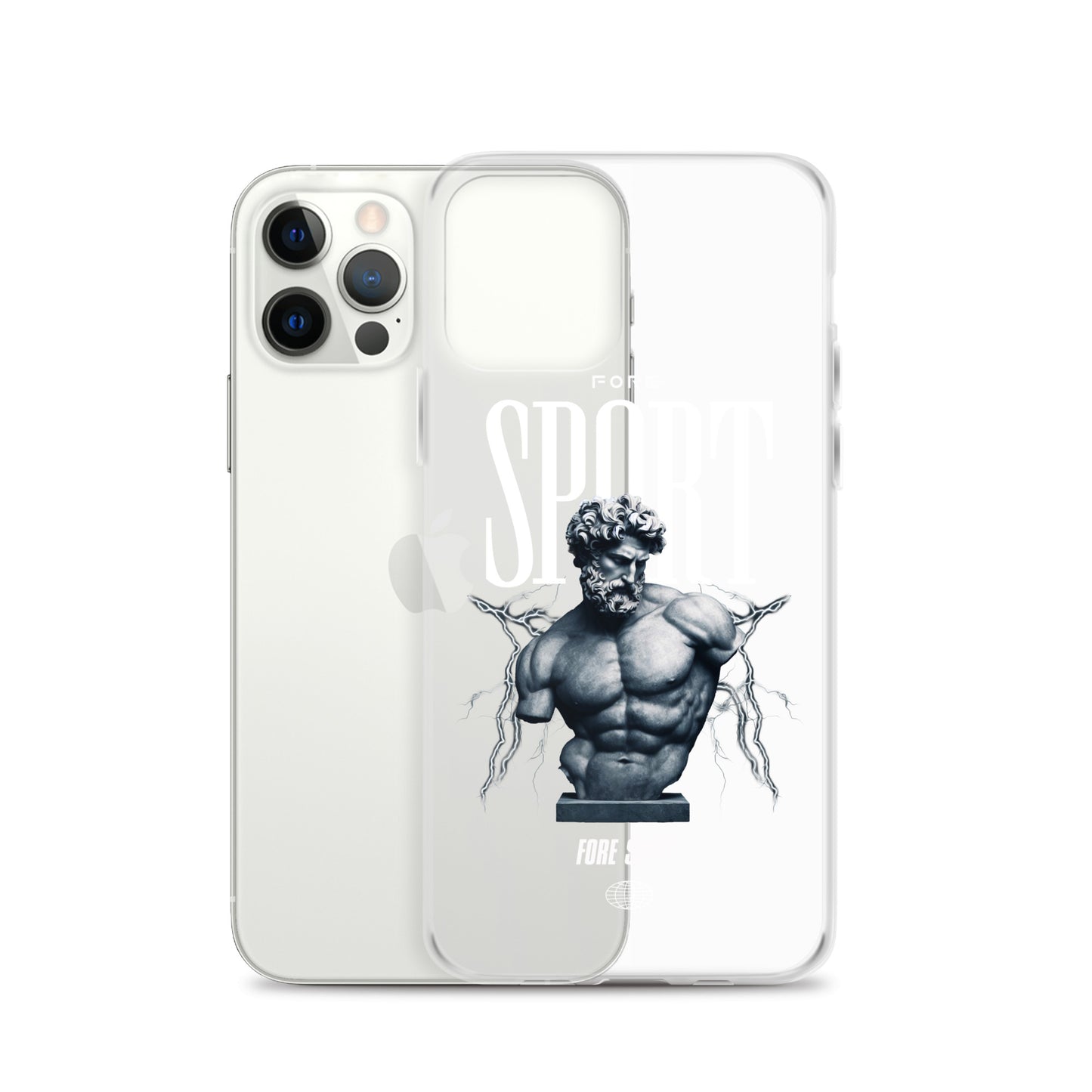 Fore Sport Greek Clear Case for iPhone®