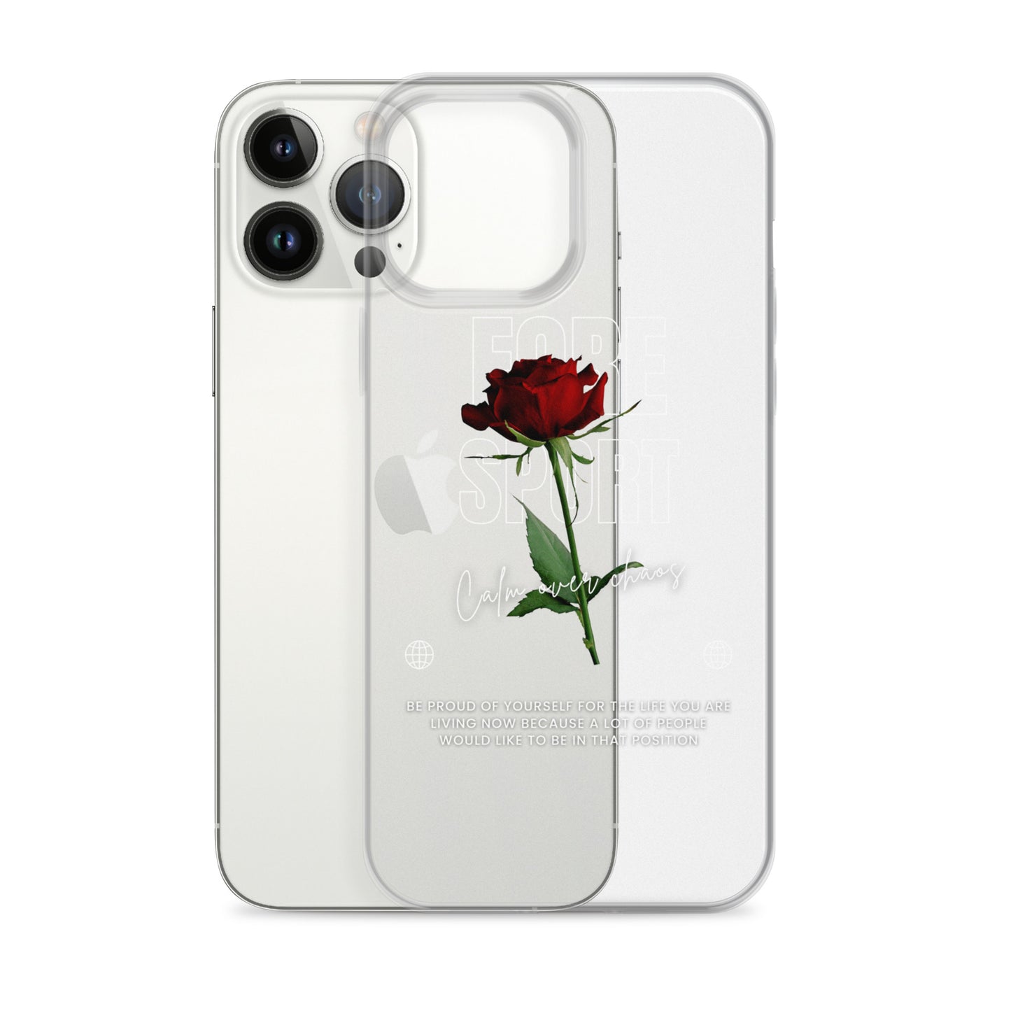 Fore Sport Rose Clear Case for iPhone®