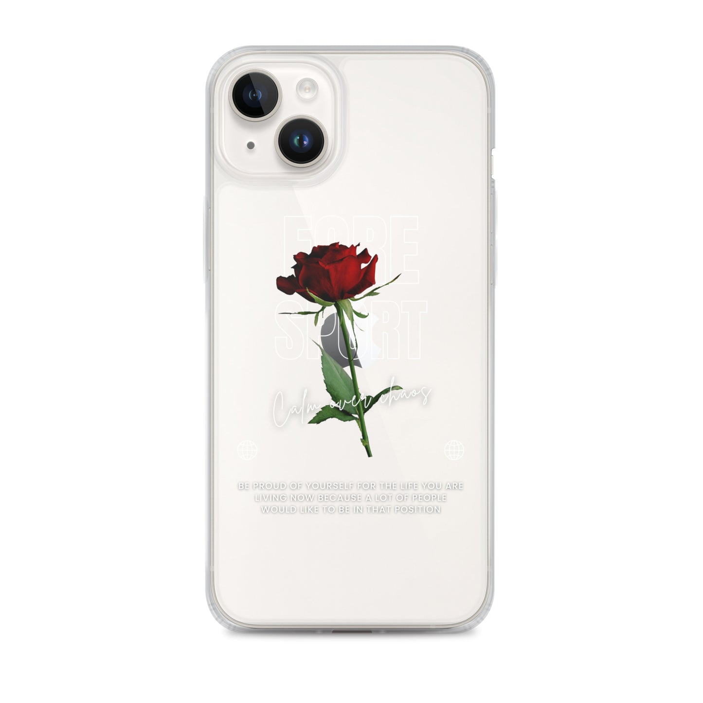 Fore Sport Rose Clear Case for iPhone®