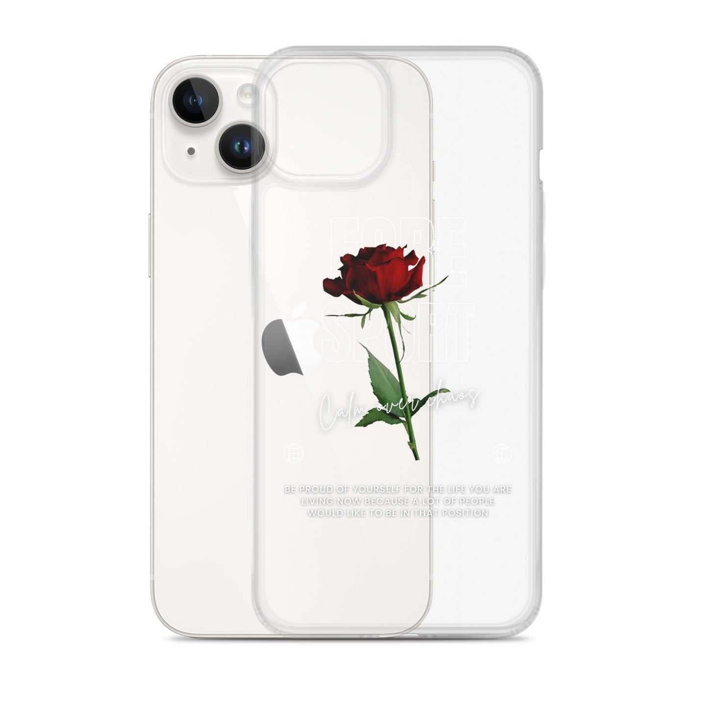 Fore Sport Rose Clear Case for iPhone®