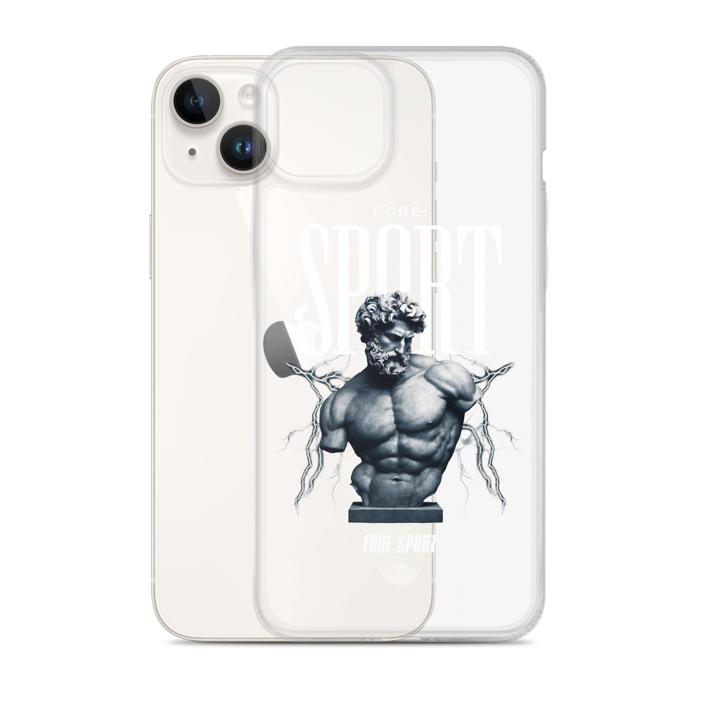 Fore Sport Greek Clear Case for iPhone®