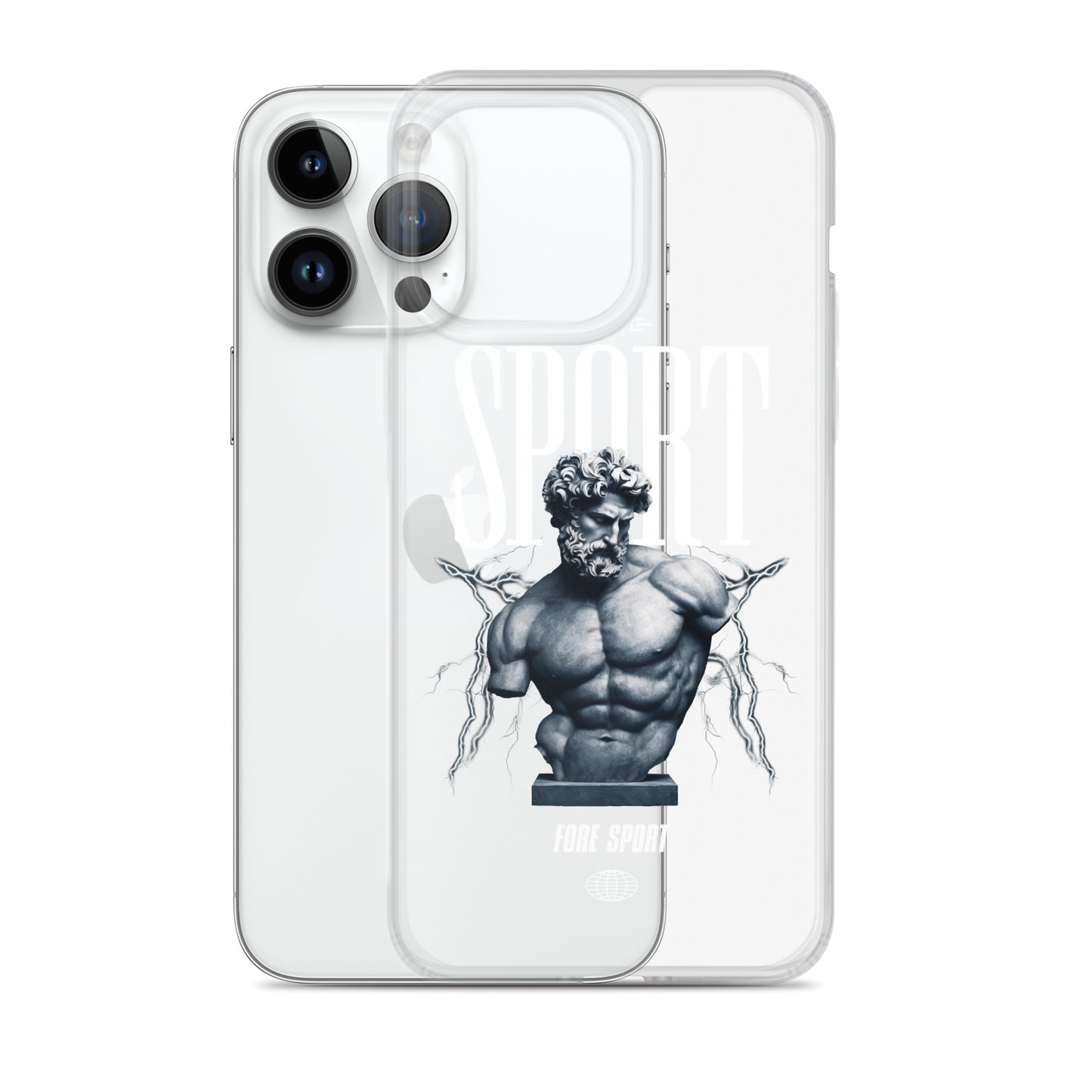 Fore Sport Greek Clear Case for iPhone®