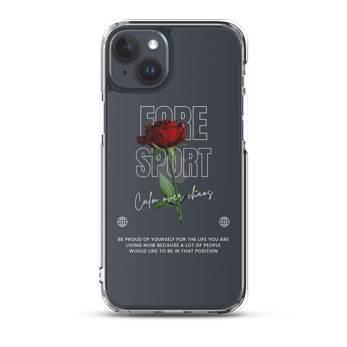 Fore Sport Rose Clear Case for iPhone®