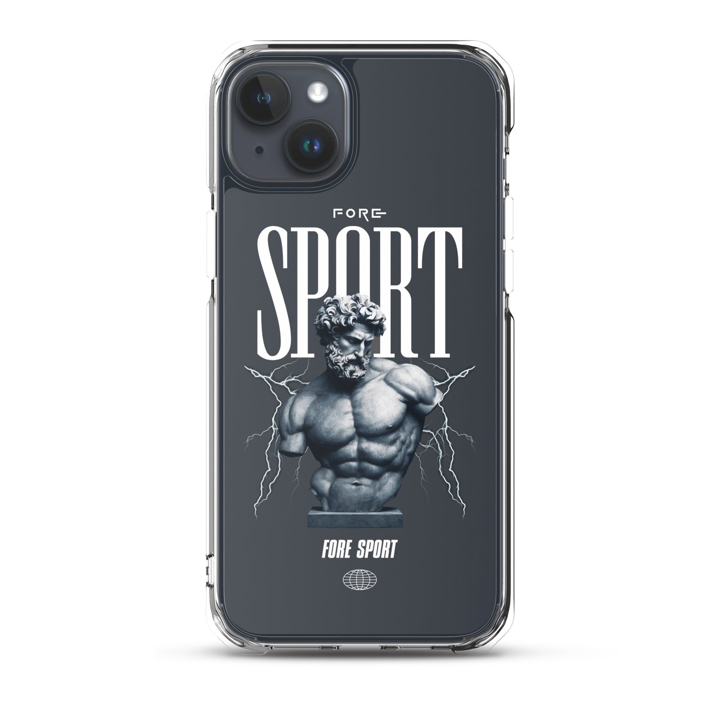 Fore Sport Greek Clear Case for iPhone®