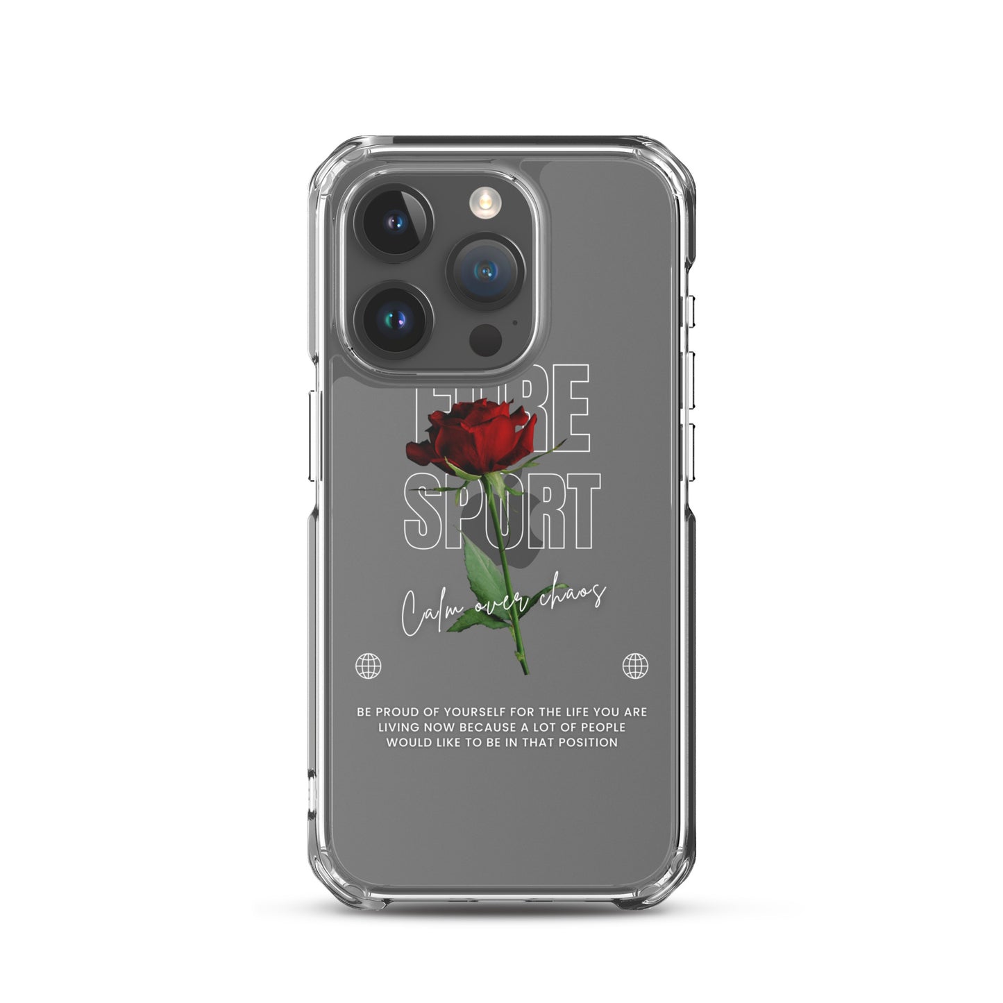 Fore Sport Rose Clear Case for iPhone®