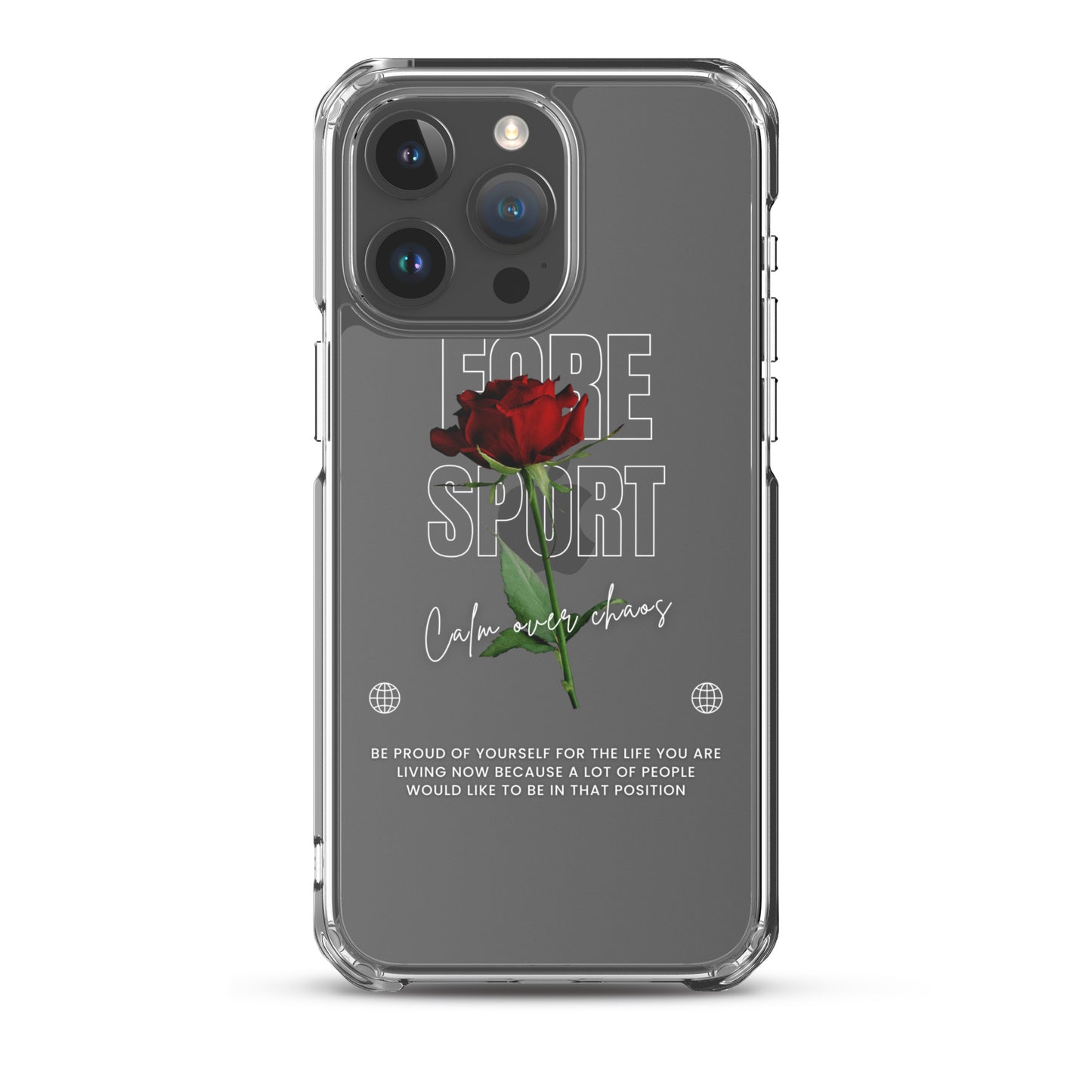 Fore Sport Rose Clear Case for iPhone®