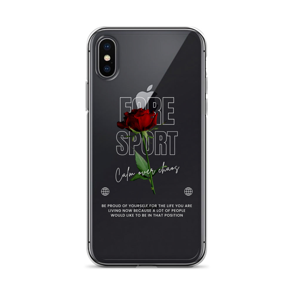 Fore Sport Rose Clear Case for iPhone®