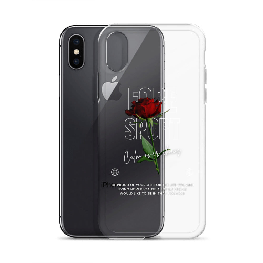 Fore Sport Rose Clear Case for iPhone®