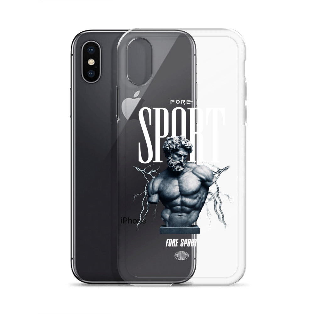 Fore Sport Greek Clear Case for iPhone®