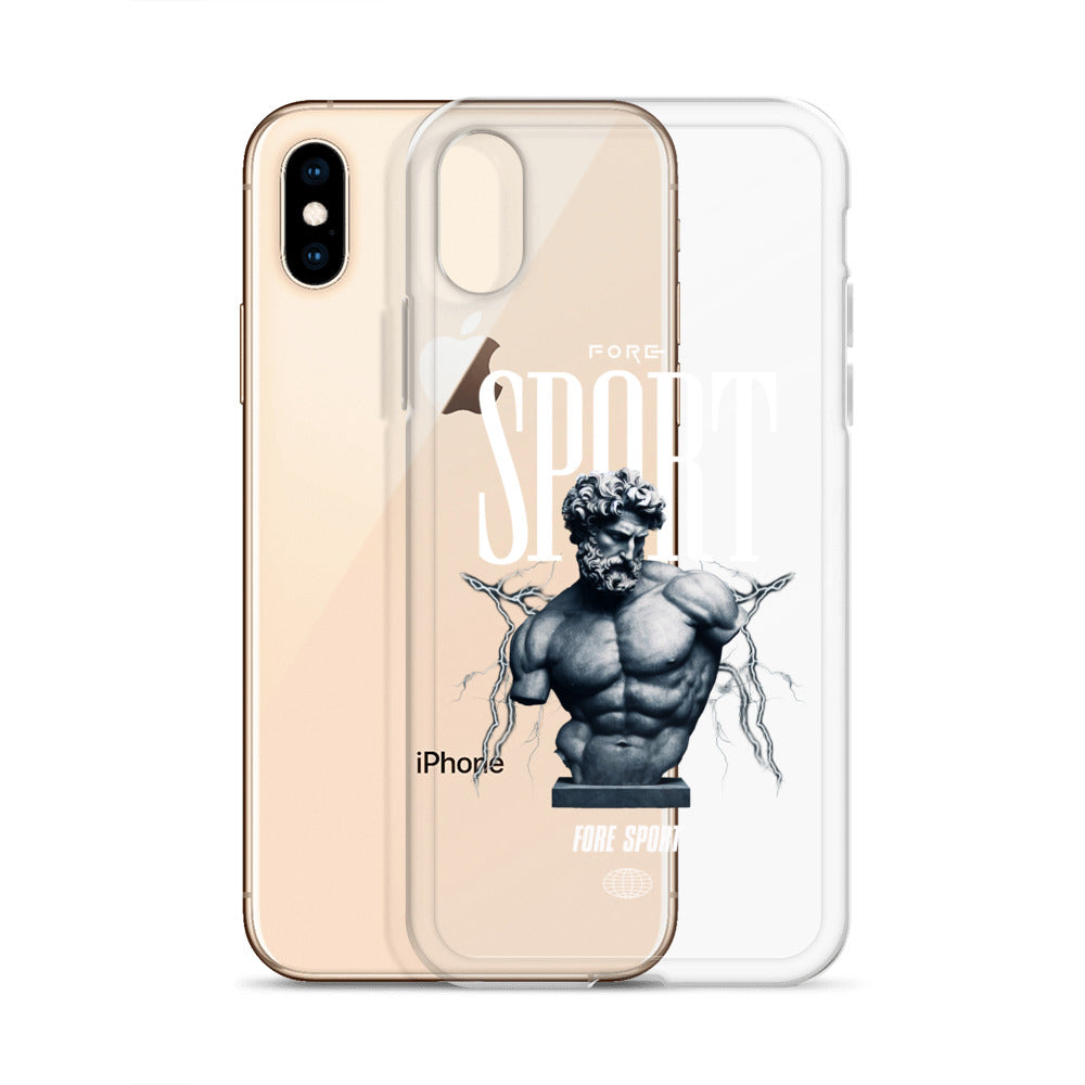 Fore Sport Greek Clear Case for iPhone®