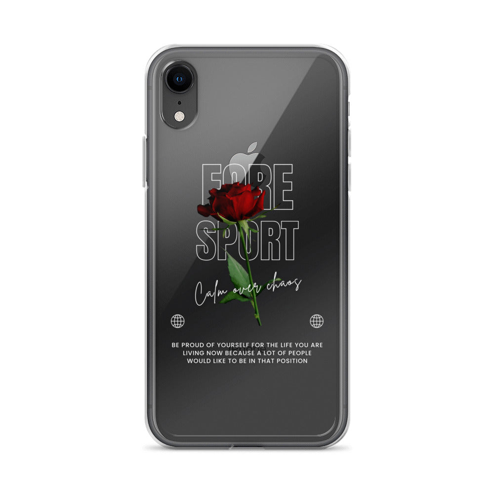 Fore Sport Rose Clear Case for iPhone®