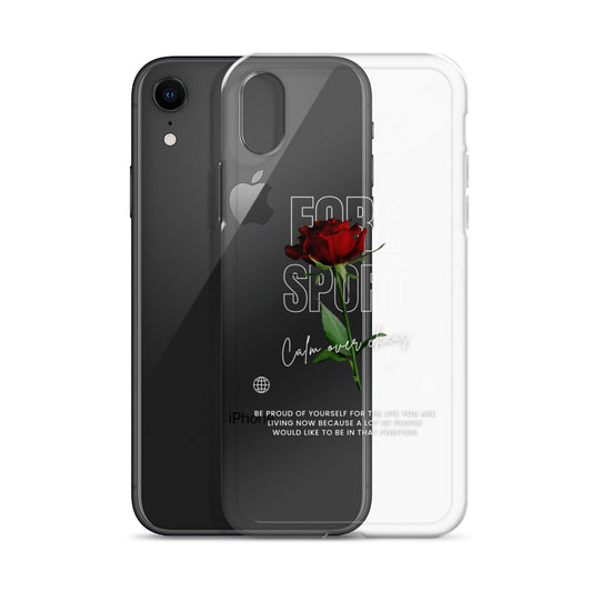 Fore Sport Rose Clear Case for iPhone®