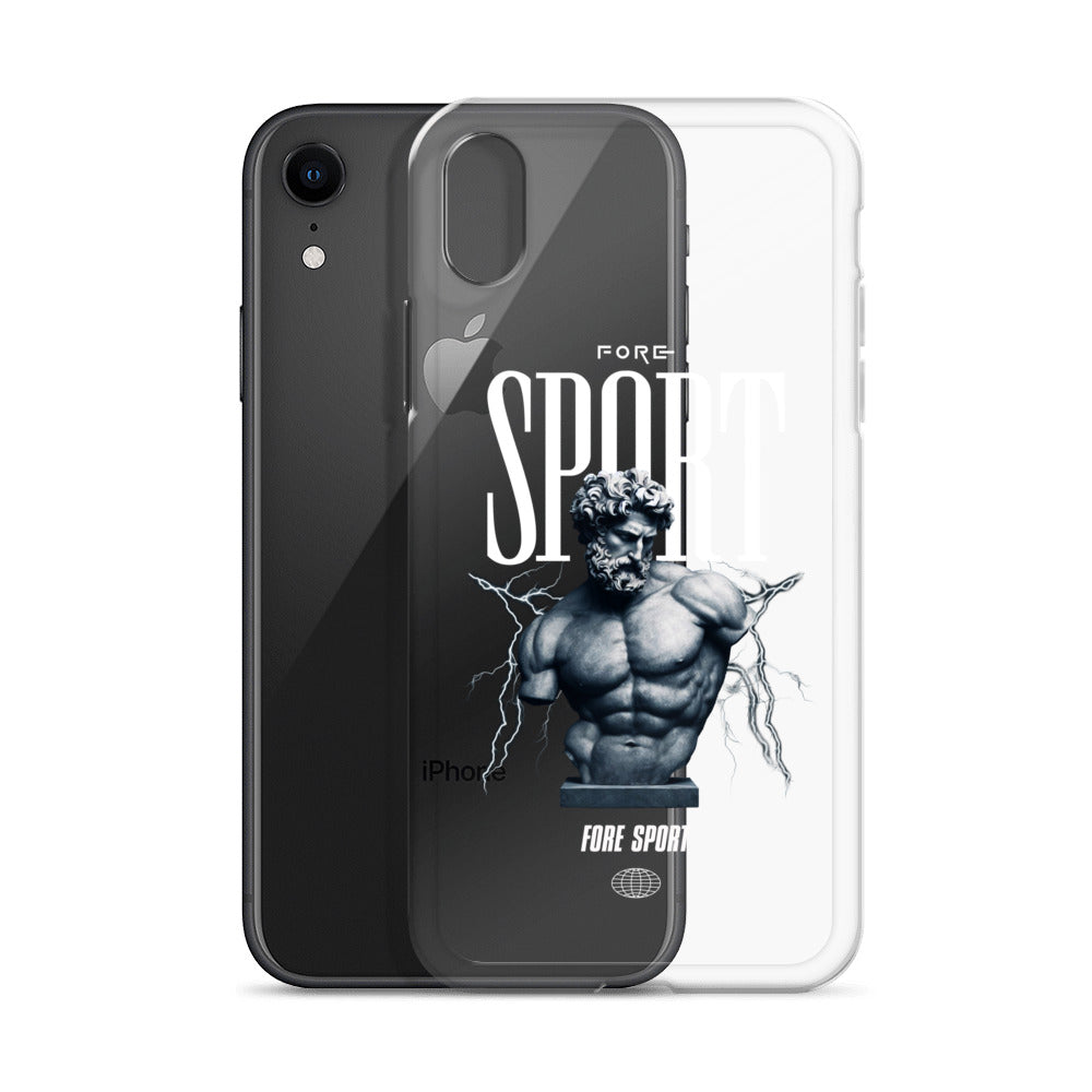 Fore Sport Greek Clear Case for iPhone®