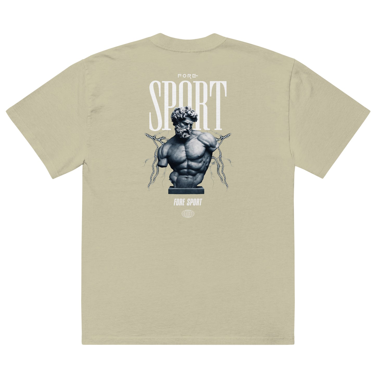 Fore Sport Greek OG Oversized faded t-shirt