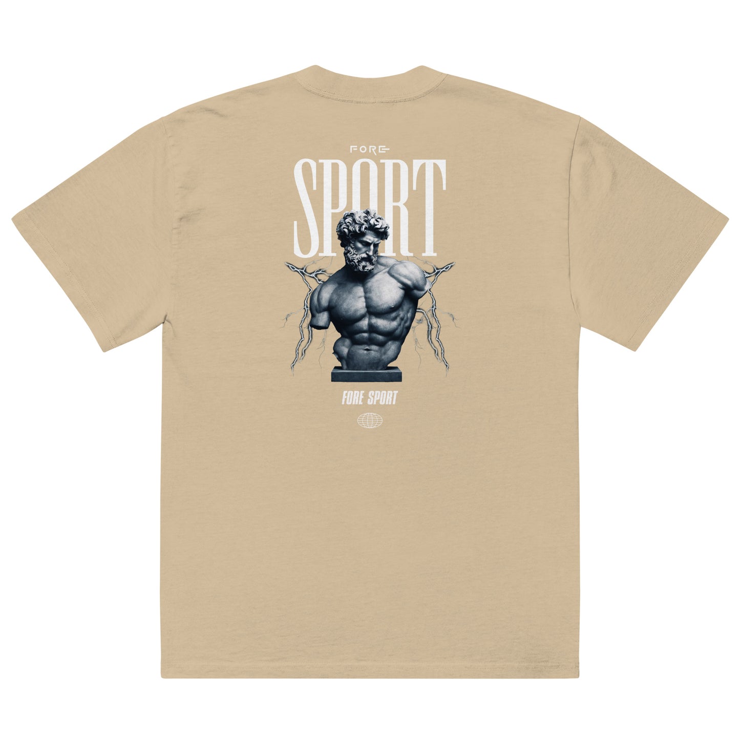 Fore Sport Greek OG Oversized faded t-shirt