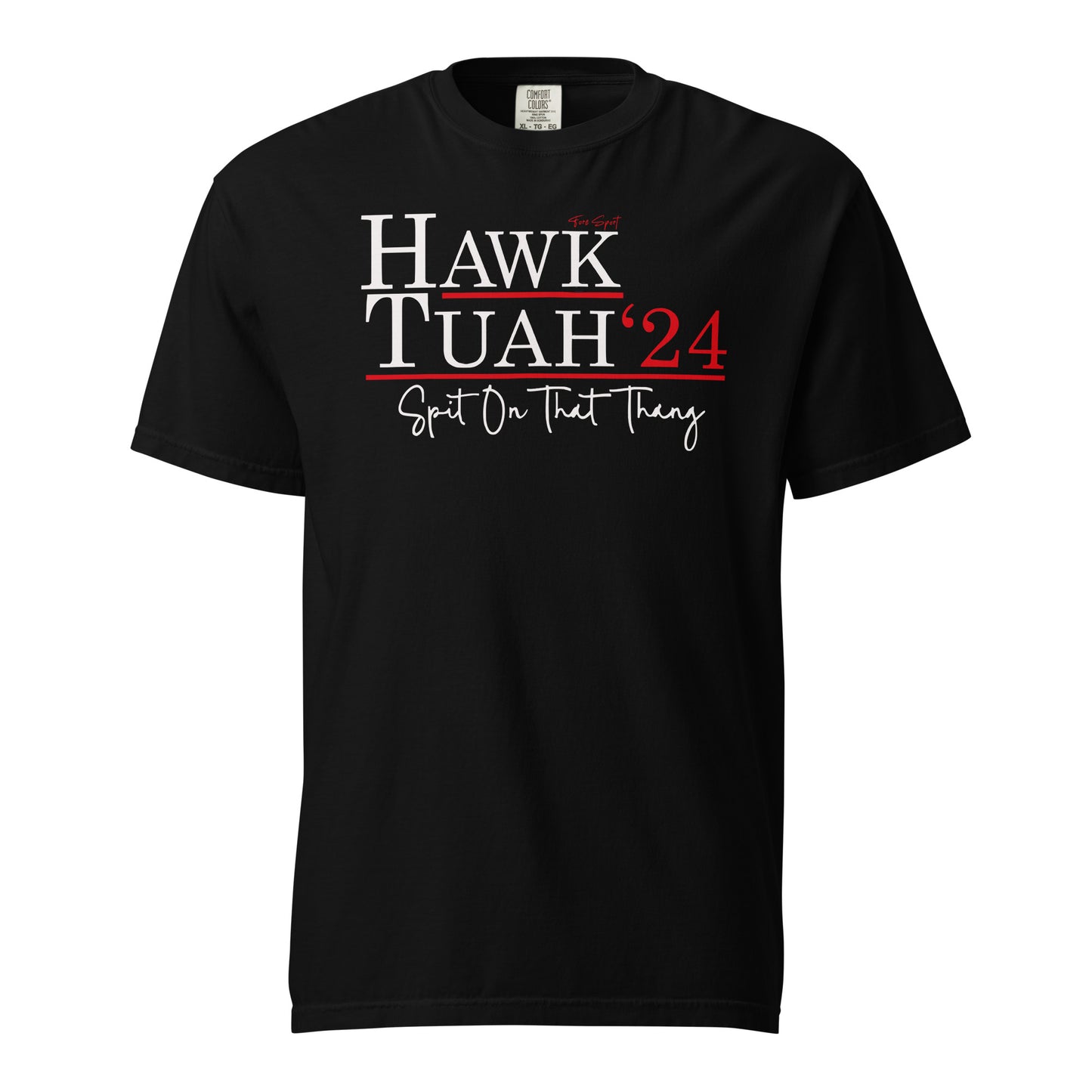 Hawk Tuah Fore Sport Unisex heavyweight t-shirt