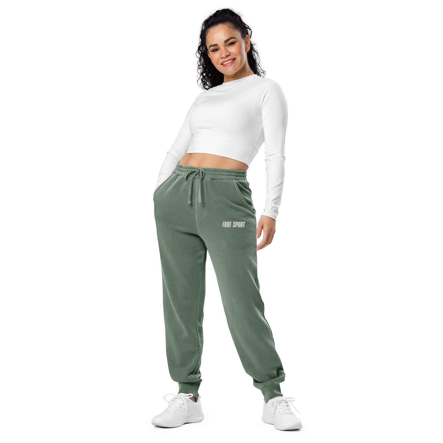 Fore Sport Women's Lifting pigment-dyed sweatpants