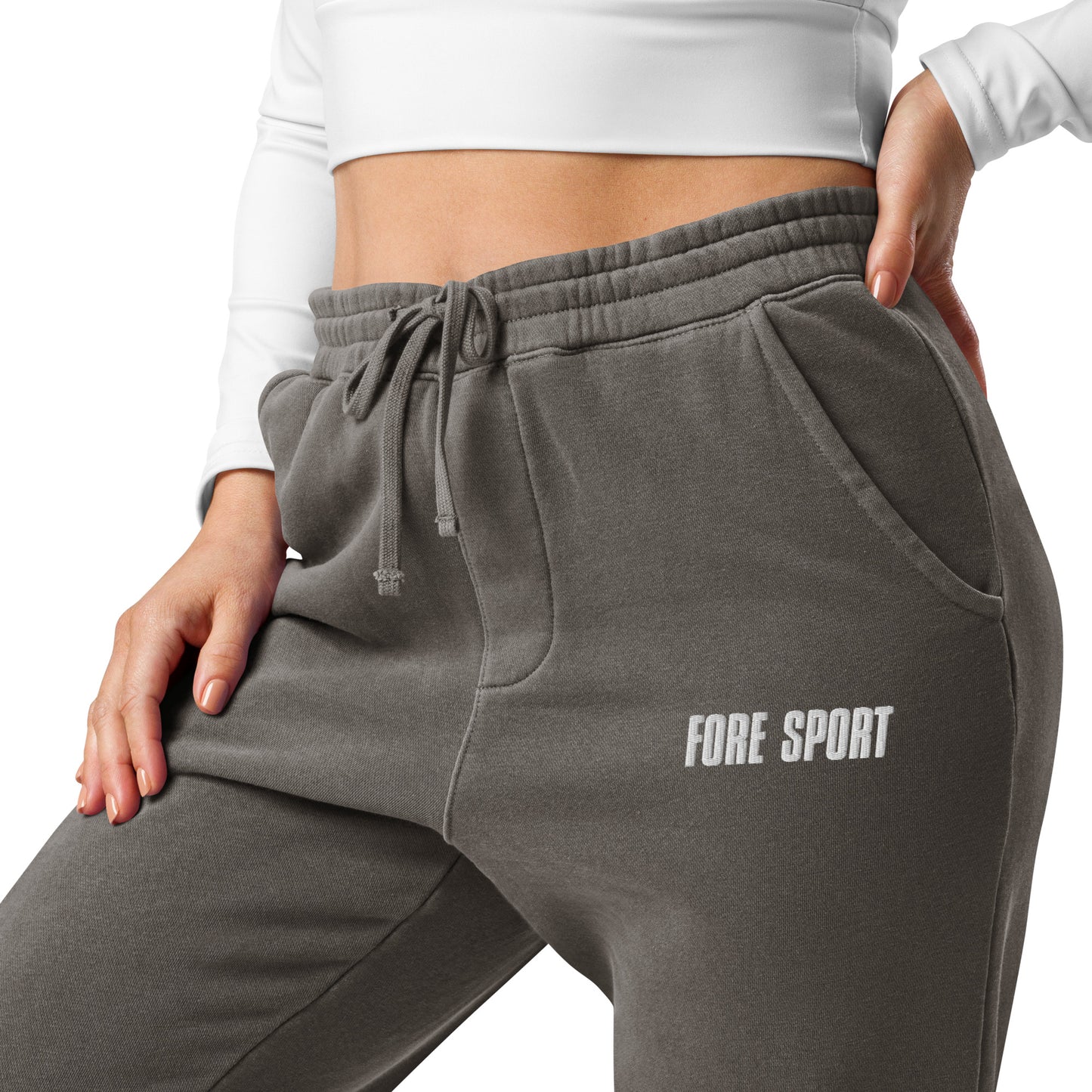 Fore Sport Women's Lifting pigment-dyed sweatpants