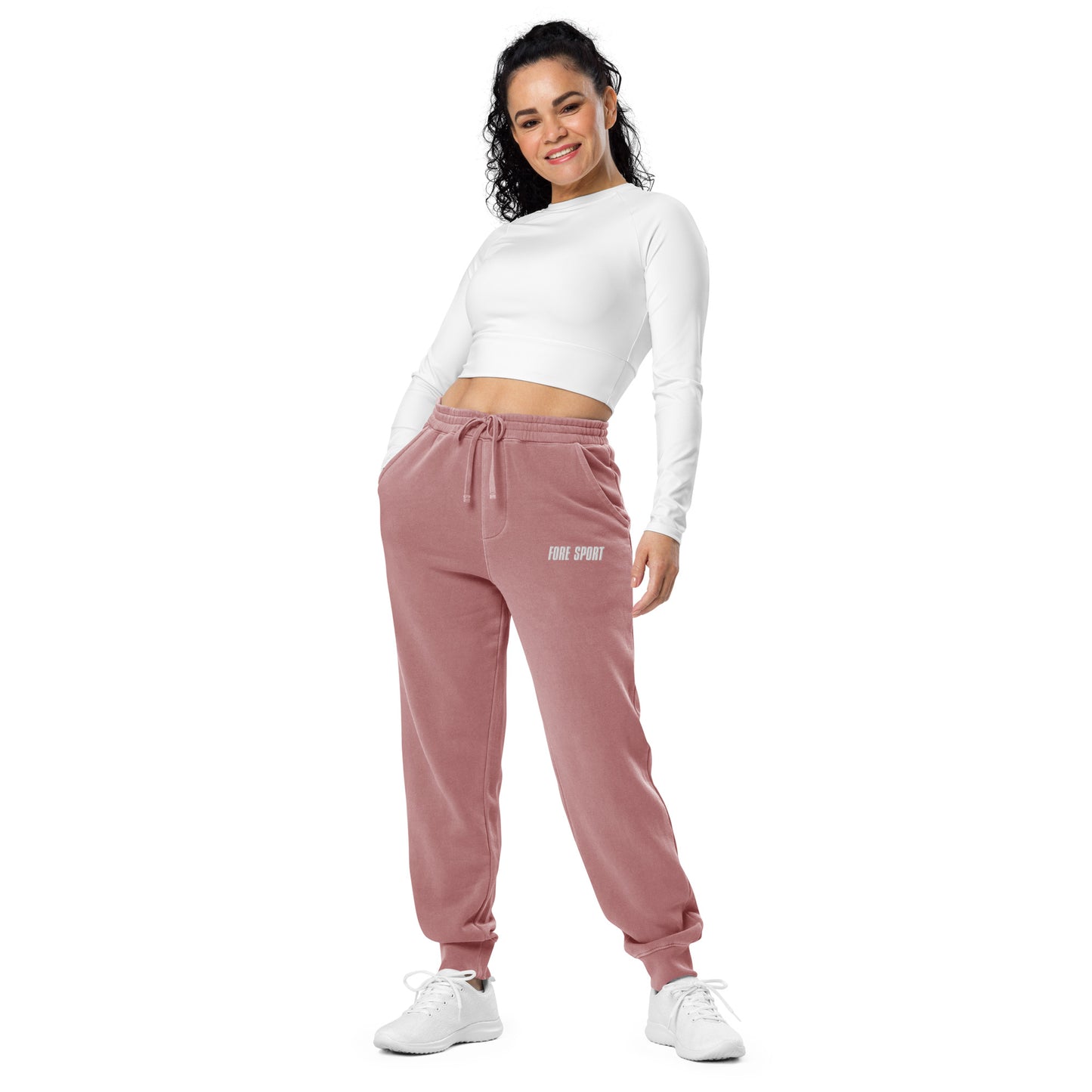 Fore Sport Women's Lifting pigment-dyed sweatpants