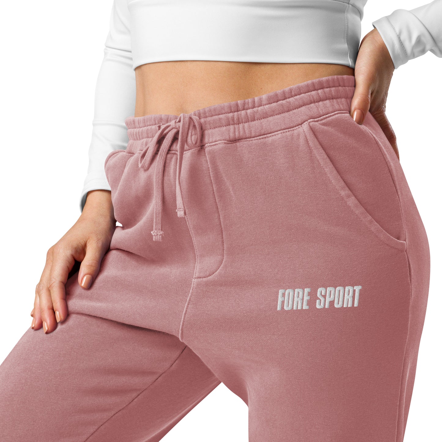 Fore Sport Women's Lifting pigment-dyed sweatpants