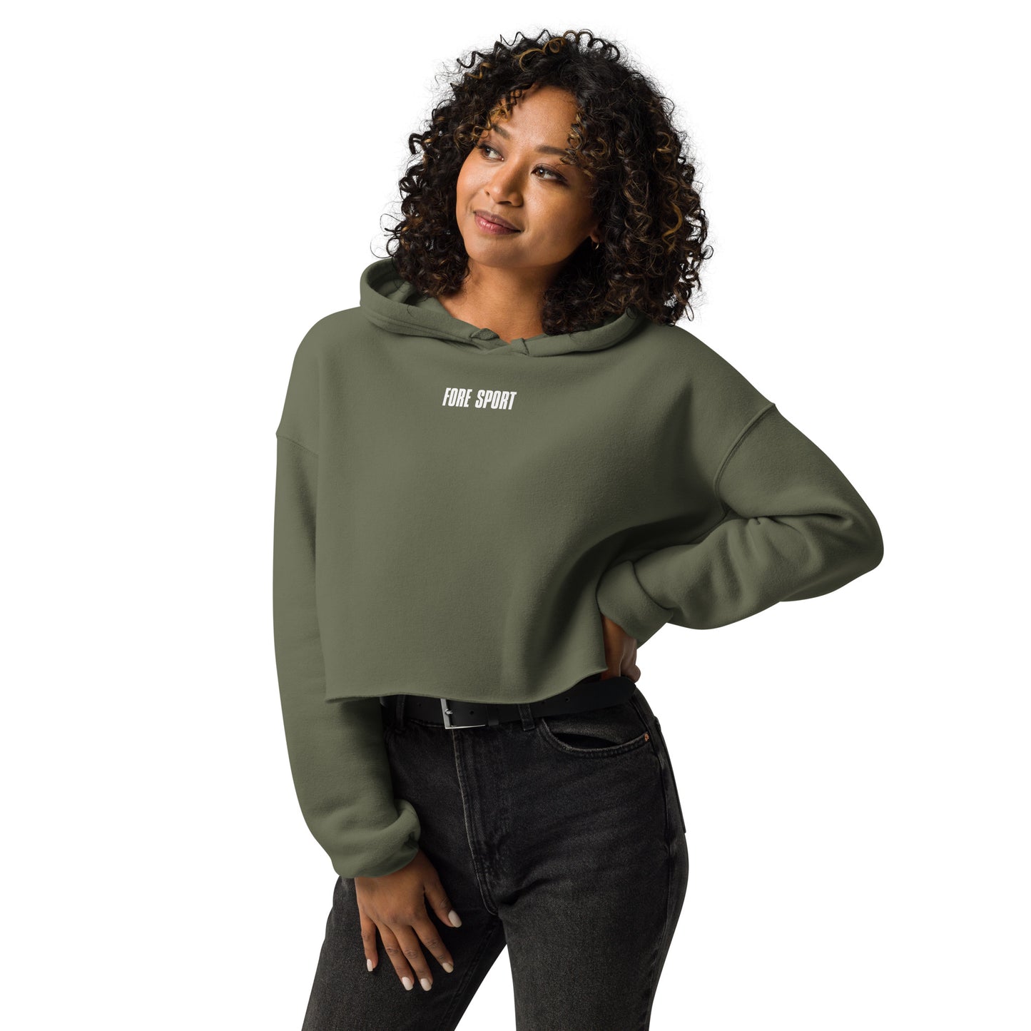 Fore Sport Butterfly Women's Crop Hoodie